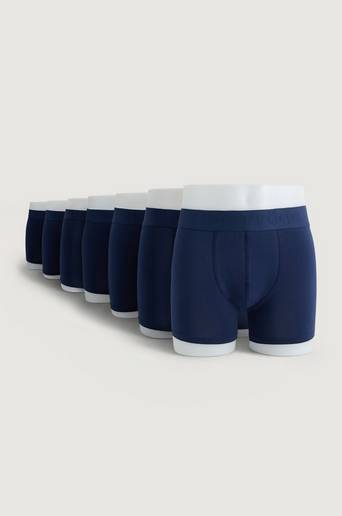 Resteröds 7-Pack Boxerkalsonger Boxer Organic Cotton 7-Pack Blå