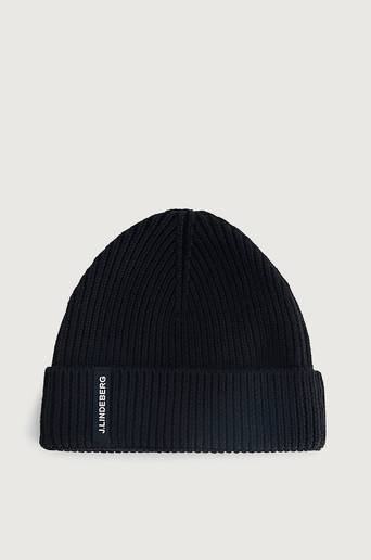 J.Lindeberg Mössa Juan Merino Beanie Svart