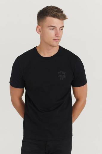 Nudie Jeans T-Shirt Roy Logo Tee Svart