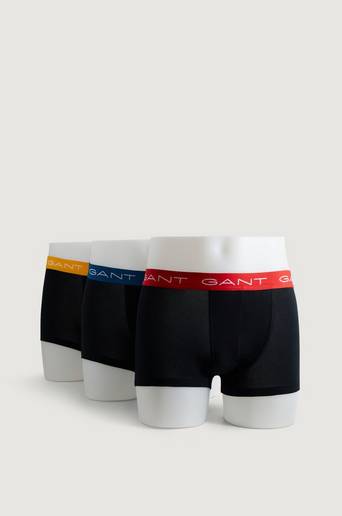 Gant Boxerkalsonger Trunk 3-pack Svart