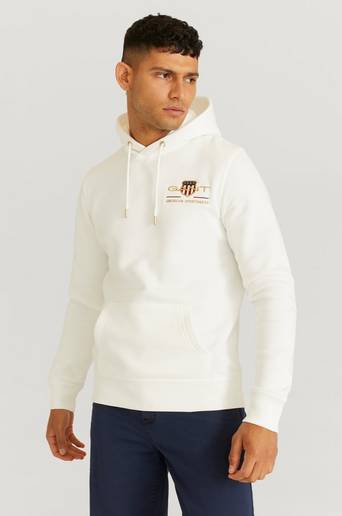 Gant Hoodie Medium Archive Shield Hoodie Vit