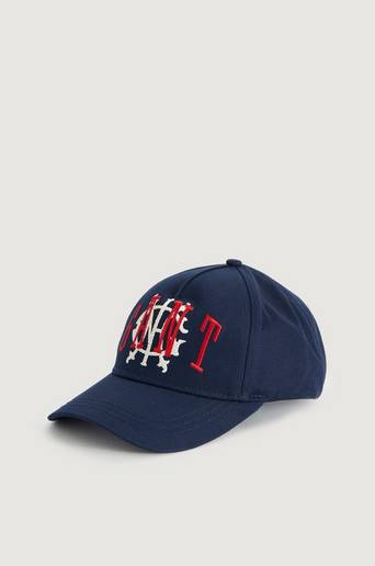 Gant Keps D2. Monogram Cotton Twill Cap Blå