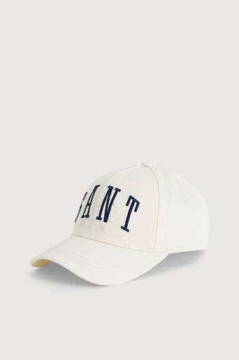 Gant Keps D2. Monogram Cotton Twill Cap Vit