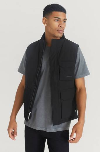 Les Deux Väst Maxwell Waistcoat Svart