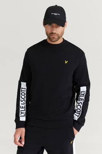 Lyle & Scott Sweatshirt Branded Sweatshirt Svart