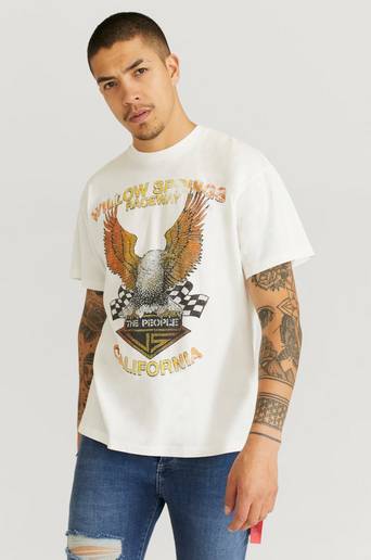 The People Vs. T-Shirt Racer Eagle Vintage Tee Vit