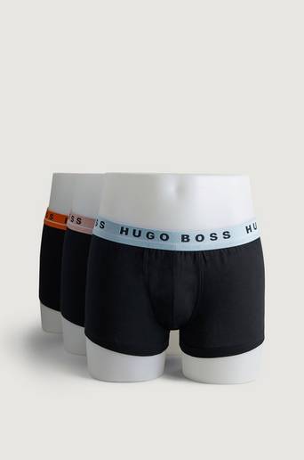 BOSS 3-Pack Boxkerkalsonger Trunk 3P Svart