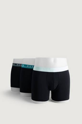 BOSS 3-Pack Boxerkalsonger Boxer Brief 3P Svart