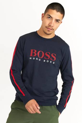 BOSS Sweatshirt Authentic Sweatshirt Blå