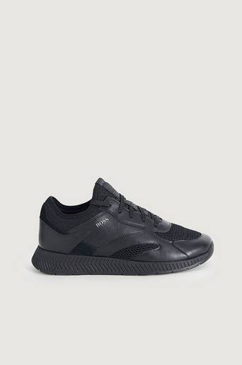 BOSS Sneakers Titanium Runn Mxme Svart