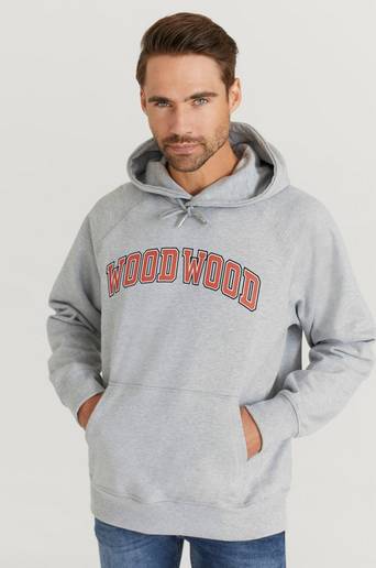 Wood Wood Hoodie Fred IVY Hoodie Grå