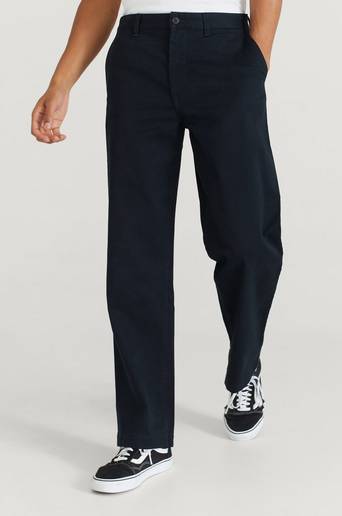 Wood Wood Byxor Stefan Classic Trousers Svart