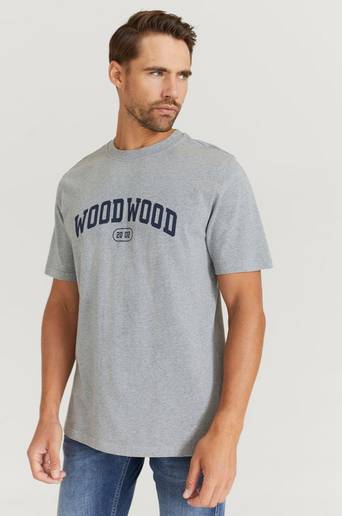 Wood Wood T-Shirt Bobby IVY T-shirt Grå