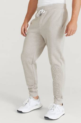 BOSS Sweatpants Contemporary Pants Natur