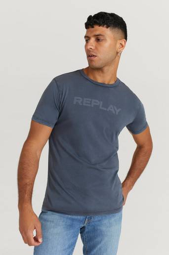 Replay T-Shirt Grå