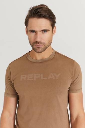 Replay T-Shirt Brun