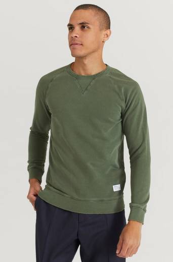 Replay Sweatshirt Sweater Grön