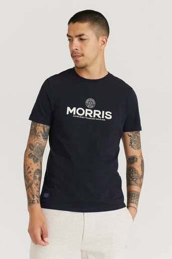 Morris T-Shirt Rayden Tee Blå