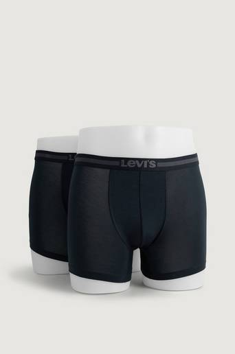 Levi's Boxerkalsonger Levi's Men Tencel Boxer Brief 2-pack Svart