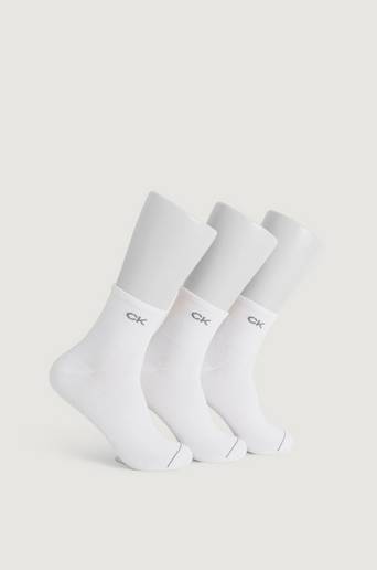 Calvin Klein 3-Pack Strumpor CK Men Short Sock 3P Vit