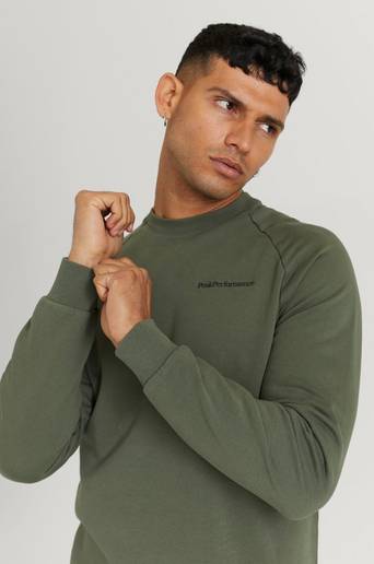 Peak Performance Sweatshirt M Moment Crew Grön