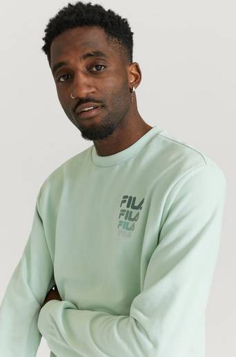 FILA Sweatshirt Men Liam Crew Sweat Grön