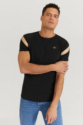 SIKSILK T-Shirt S/S Sport Gym Tee Svart