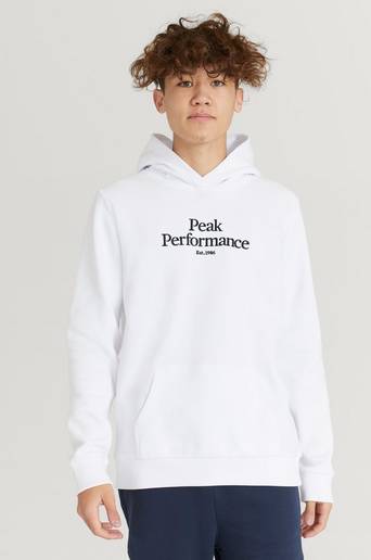 Peak Performance Hoodie Jr Original Hood Vit