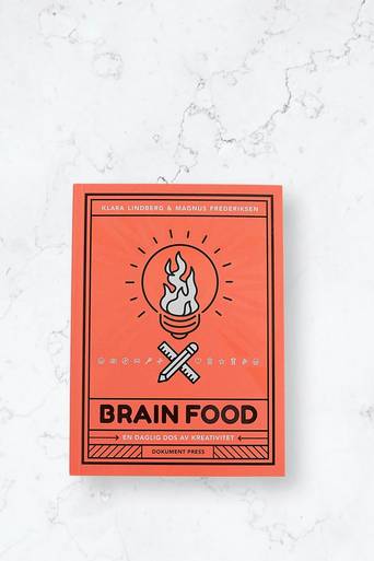 Dokument Press Bok Brain Food: En daglig dos av kreativitet Rosa