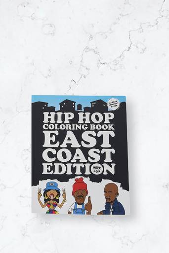 Dokument Press Bok Hip Hop Coloring Book: East Coast Edition Svart