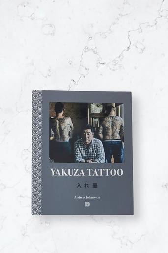 Dokument Press Bok Yakuza Tattoo Grå