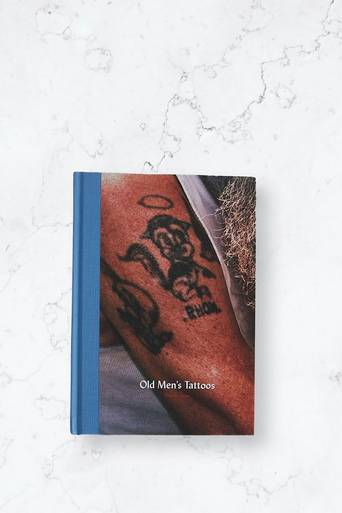 Dokument Press Bok Old Men's Tattoos Blå