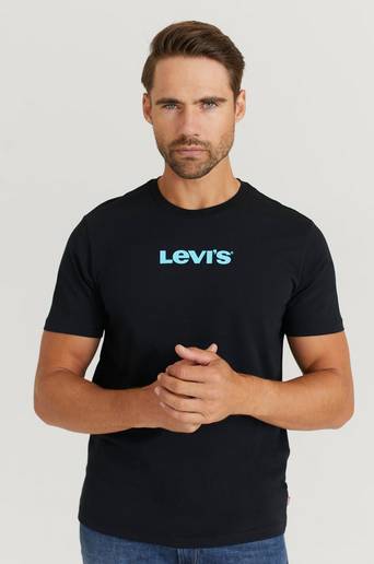 Levi's T-Shirt LSE Housemark Graphic TE LSE_S Svart