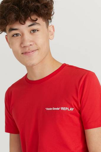 Replay T-Shirt Röd