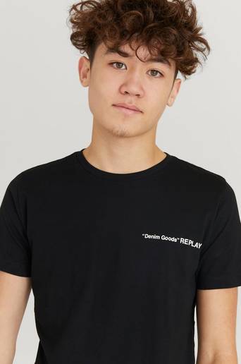 Replay T-Shirt Svart