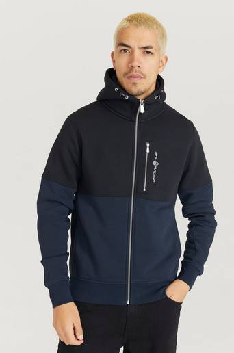 Sail Racing Hoodie Bowman Blocked Zip Hood Blå