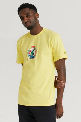 HUF T-Shirt Cammy S/S Tee Gul