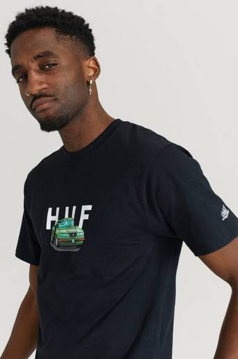 HUF T-Shirt Bonus Stage S/S Tee Svart