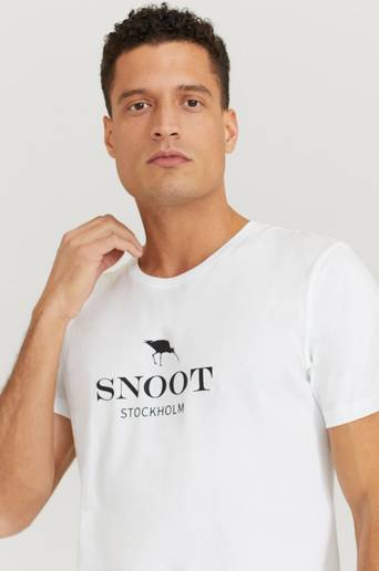 Snoot T-Shirt Collegno Tee M Vit