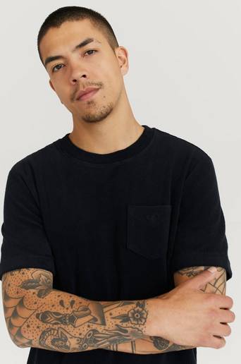 Oas T-Shirt Terry Tee Svart