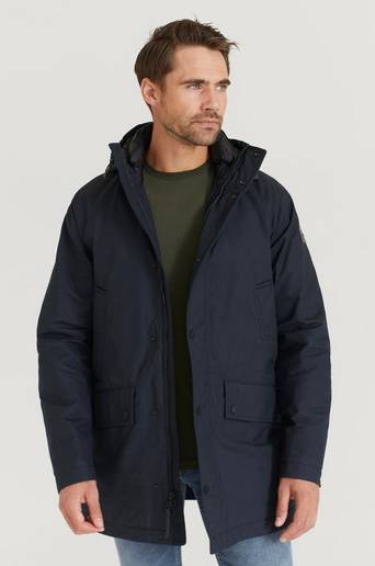 Woolrich Jacka Polar Cotton Parka Blå