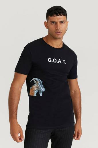 Goorin Bros T-Shirt Goat Svart