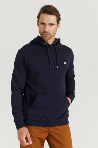 Lee Hoodie Plain Hoodie Blå