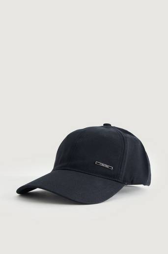 Calvin Klein Keps Slim Metal Plaque BB Cap Svart