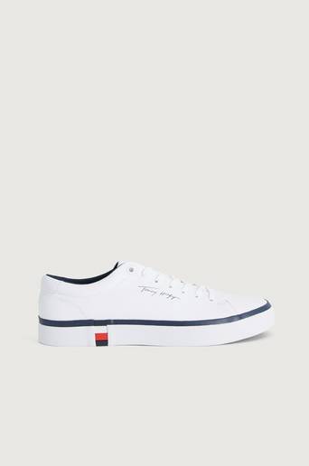 Tommy Hilfiger Sneakers Corporate Modern Vulc Leather Vit