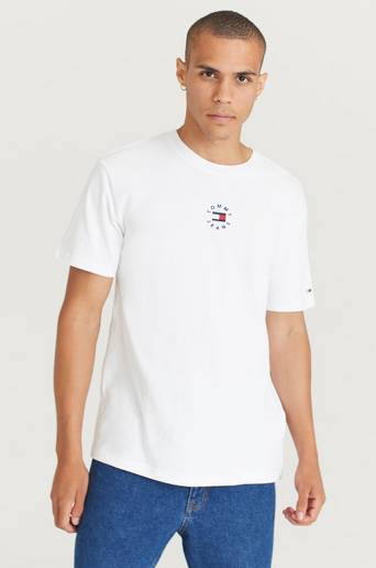 Tommy Hilfiger T-Shirt TJM Tiny Tommy Circular Tee Vit