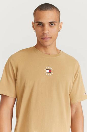 Tommy Hilfiger T-Shirt TJM Tiny Tommy Circular Tee Brun