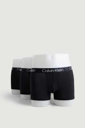 Calvin Klein Underwear Boxerkalsonger Modern Structure Trunks 3-pack Svart