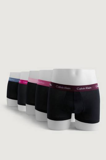 Calvin Klein Underwear 5-Pack Kalsonger Low Rise Trunk 5PK Svart