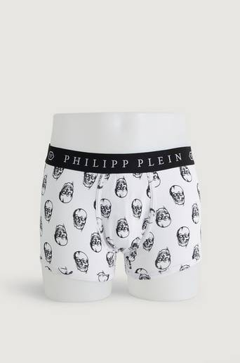 Philipp Plein Boxerkalsonger Boxer Skull Vit